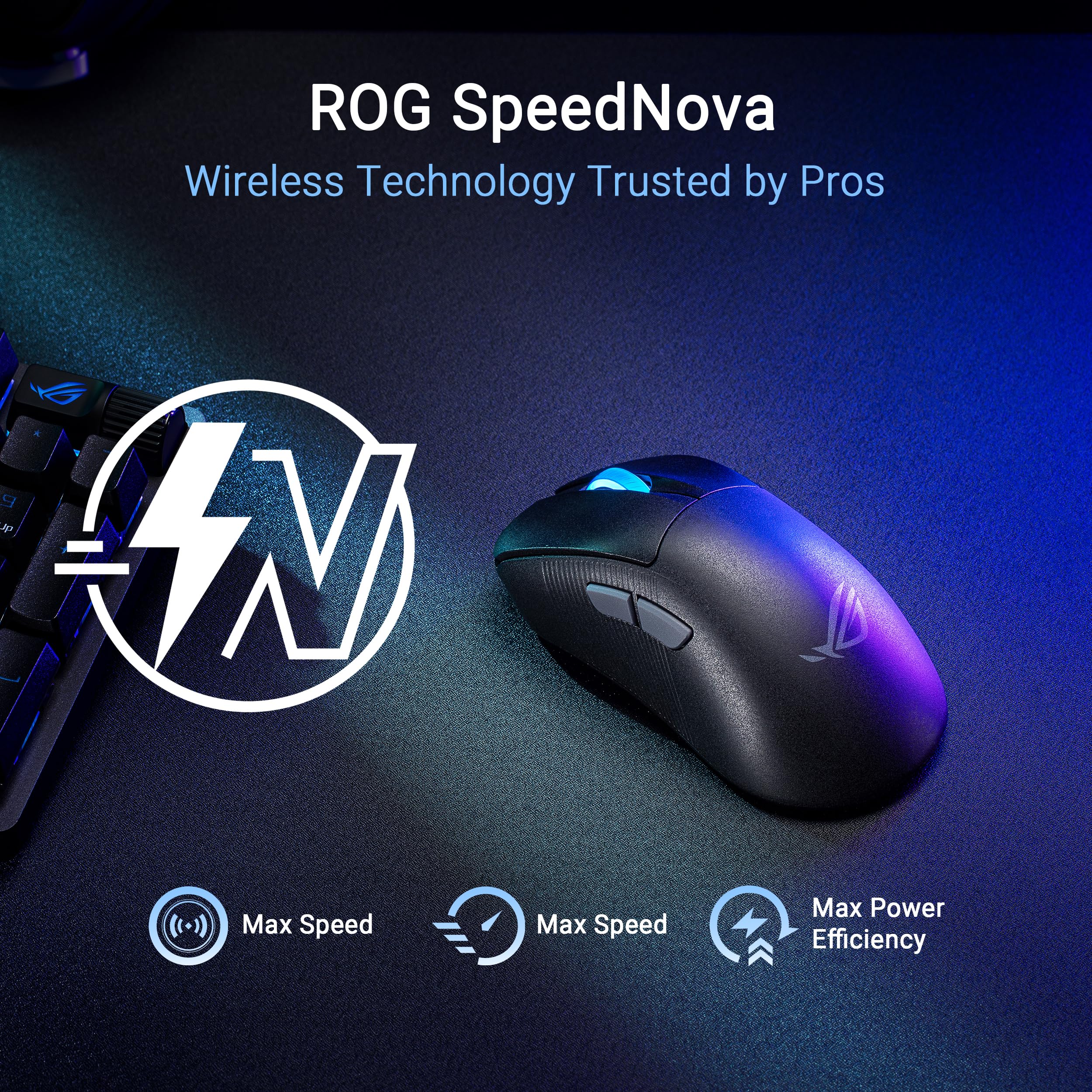 Foto 8 pulgar | Ratón Para Juegos Asus Rog Keris Ii Ace Wireless 54 G Negro - Venta Internacional.