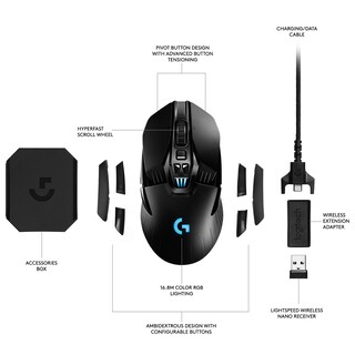 Foto 2 | Ratón Para Juegos Logitech G903 Lightspeed Con Powerplay Wireless - Venta Internacional.