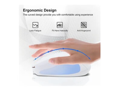 Foto 4 | Ratón Inalámbrico Xtellar Recargable Con Bluetooth Para Ordenador