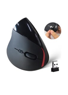 Foto 1 | Mouse Vertical Inalámbrico Xtellar Recargable Negro