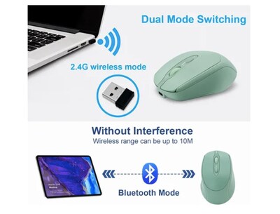 Foto 2 | Ratón Inalámbrico Xtellar Recargable Con Bluetooth Para Ordenador