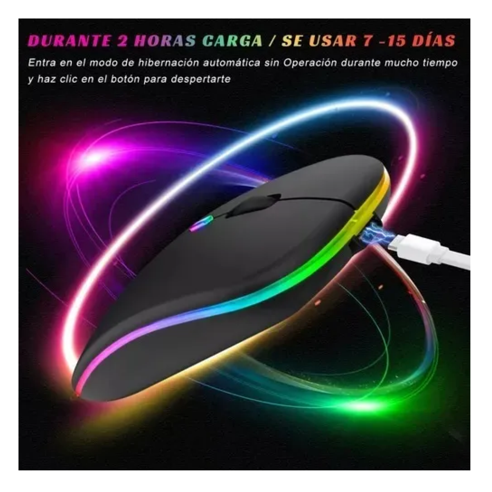 Foto 5 pulgar | Mouse Inalámbrico Recargable Belug 3 Piezas