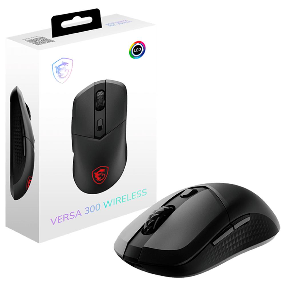 Foto 6 pulgar | Mouse Gamer Msi Versa 300 Wireless 8000 Dpi Inalambrico Negro