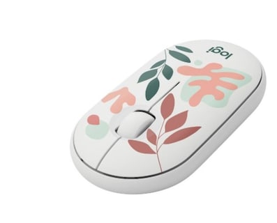 Foto 1 | Reacondicionado Ratón Logitech Pebble M350 Flora Inalámbrico 910-006644 Bluetooth Y 2 4 Ghz - Venta Internacional.