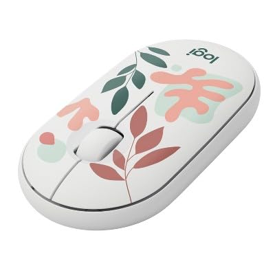 Foto 6 pulgar | Reacondicionado Ratón Logitech Pebble M350 Flora Inalámbrico 910-006644 Bluetooth Y 2 4 Ghz - Venta Internacional.