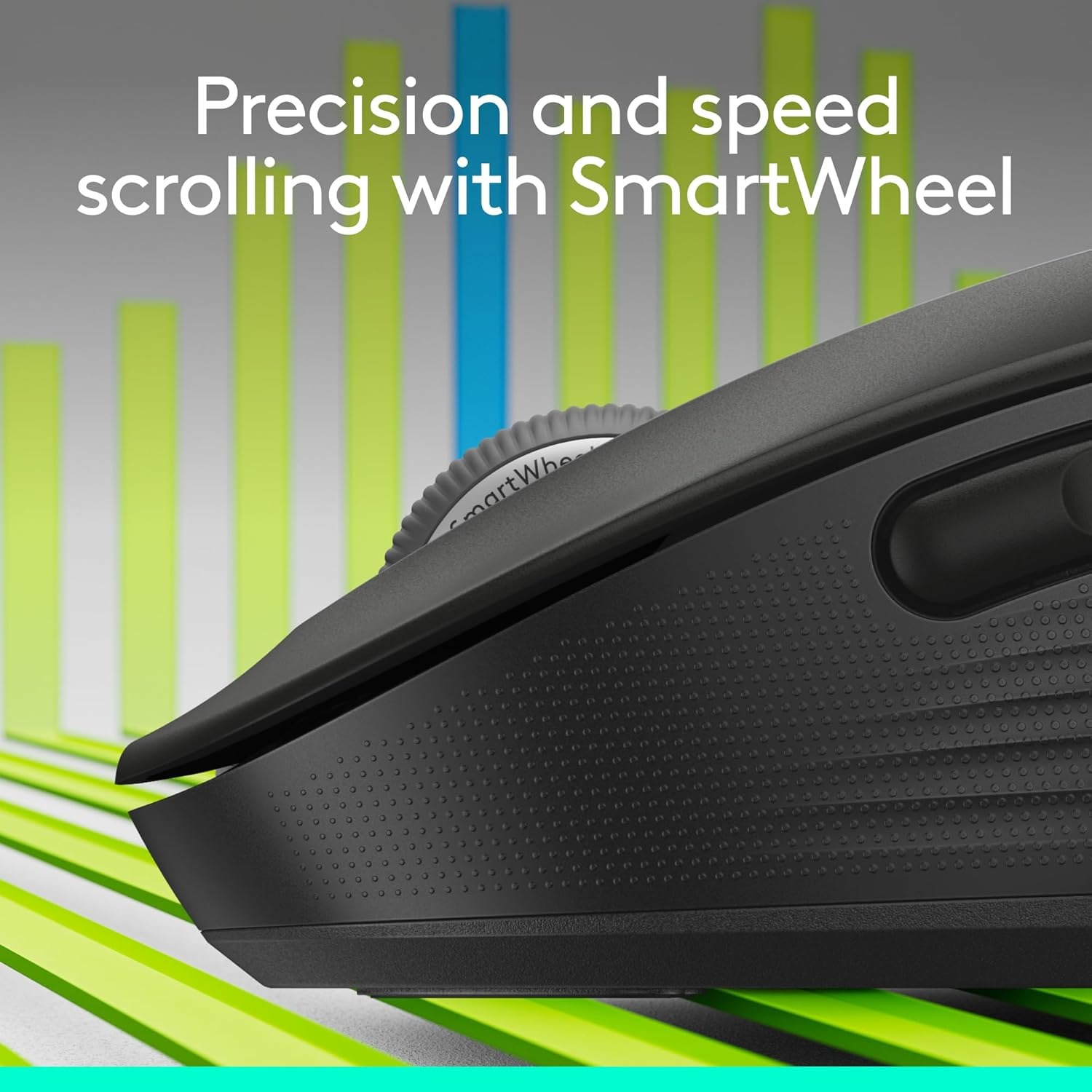 Foto 2 | Ratón Inalámbrico Logitech Signature M650 L De Tamaño Completo Negro - Venta Internacional.