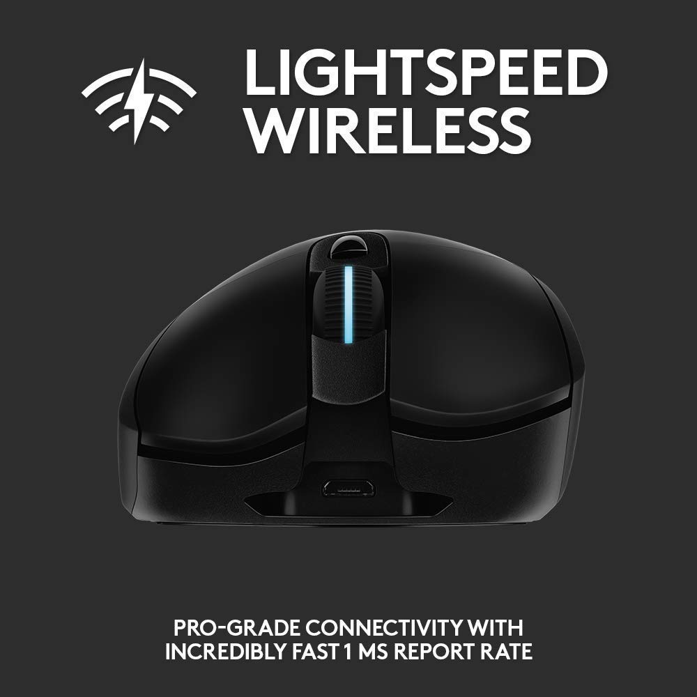Foto 5 | Ratón Para Juegos Logitech G703 Hero Con Sensor Inalámbrico 16k Negro - Venta Internacional.
