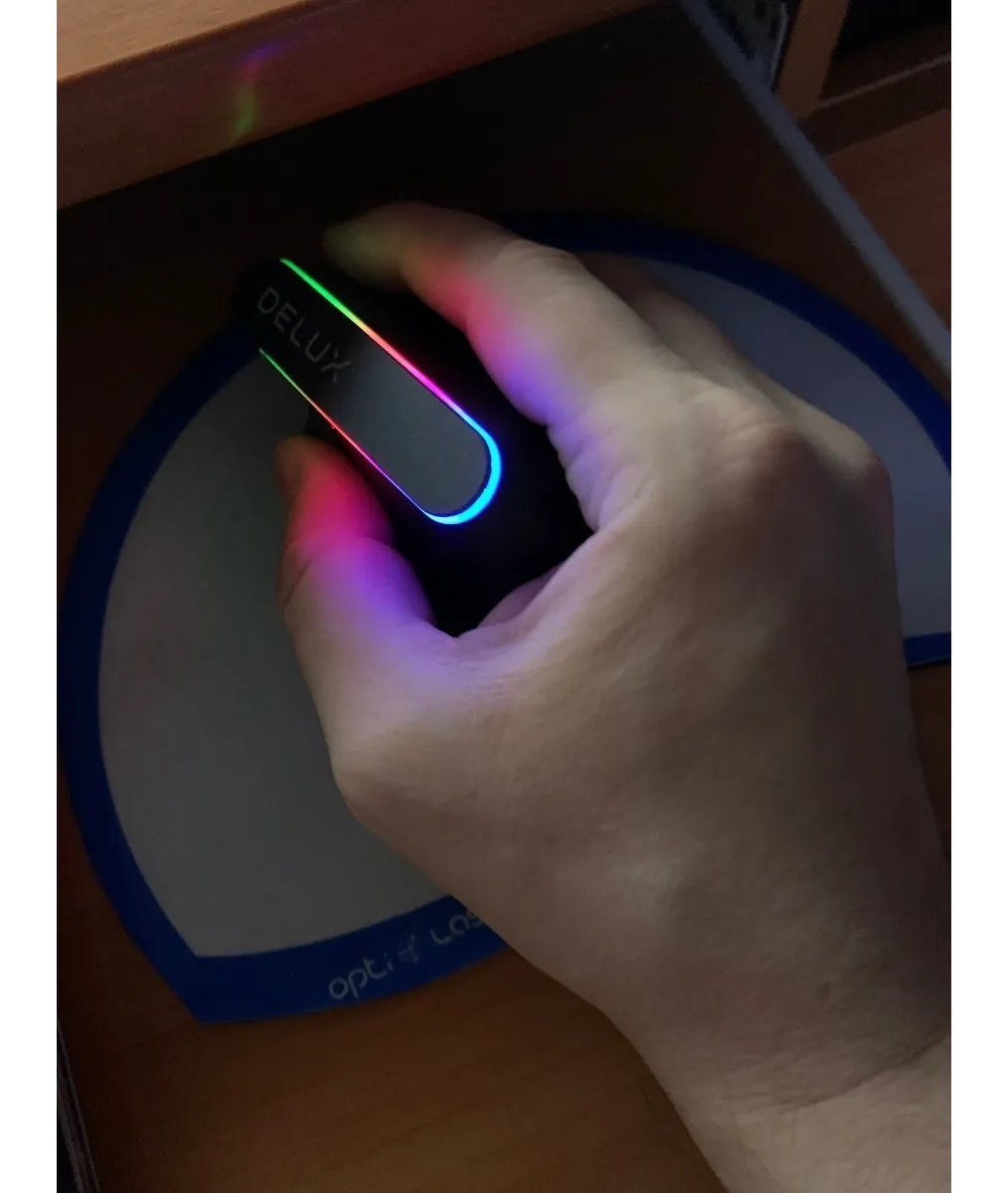 Foto 5 | Mouse Vertical Inalámbrico Ratón Silencioso Ergonómico Negro