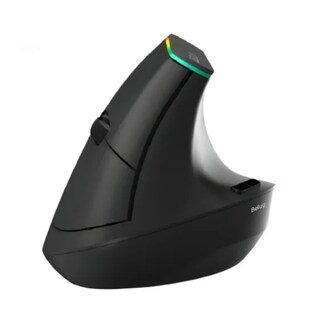 Foto 1 | Mouse Vertical Inalámbrico Ratón Silencioso Ergonómico Negro