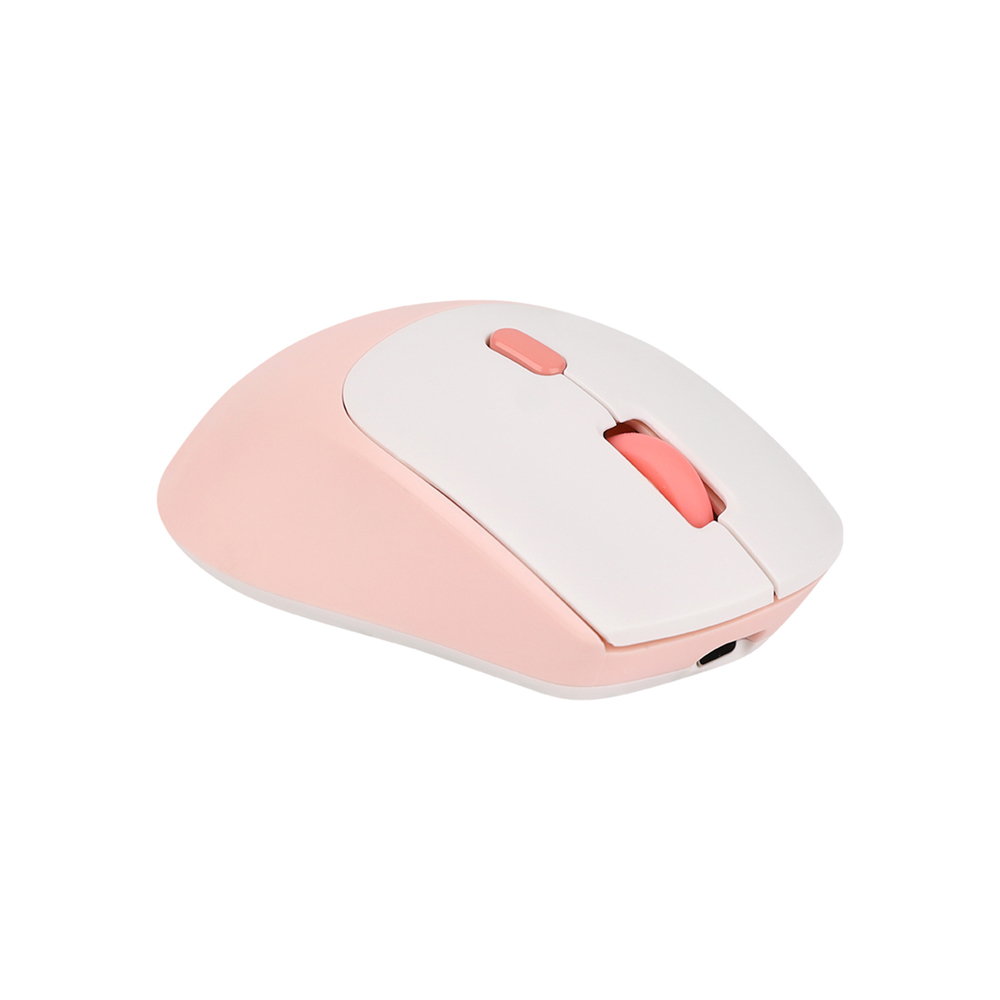Foto 4 pulgar | Mouse Inalámbrico Viva Stf Con Función Dual Y Batería Recargable Color Rosa
