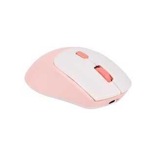 Foto 3 | Mouse Inalámbrico Viva Stf Con Función Dual Y Batería Recargable Color Rosa