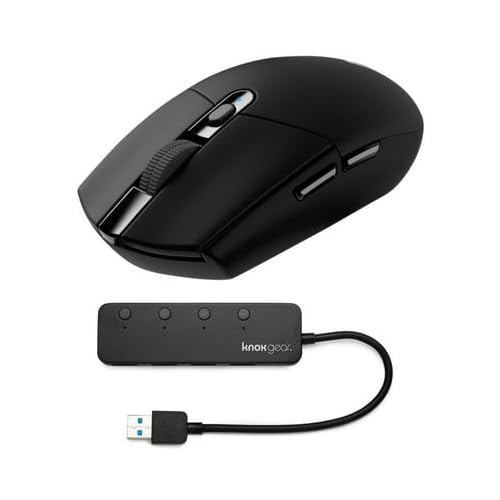 Ratón Inalámbrico Para Juegos Logitech G305 Lightspeed Con Hub Usb - Venta Internacional.