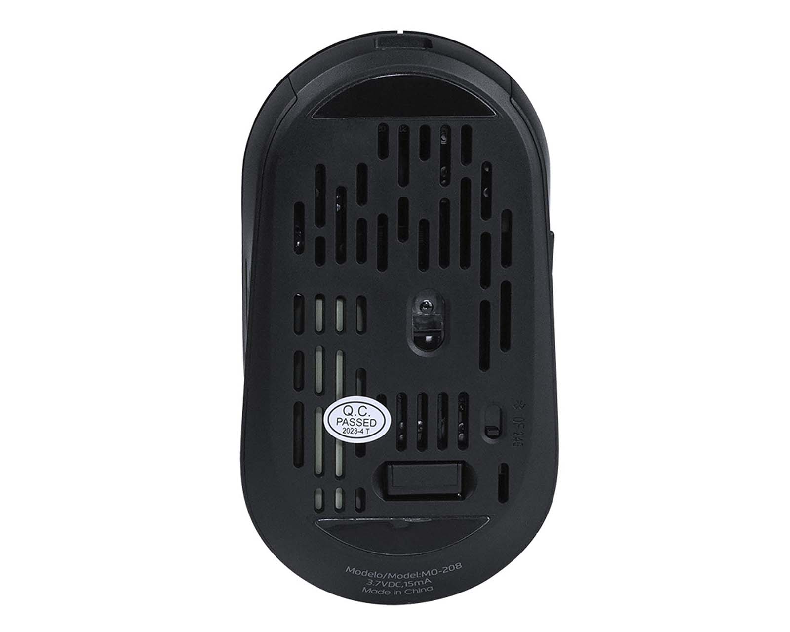 Foto 4 pulgar | Mouse Vorago Óptico Mo-208 Inalámbrico Rf Bluetooth 2400dpi Negro