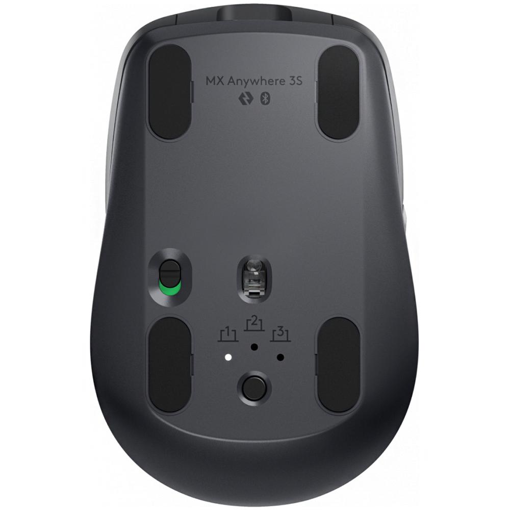 Foto 7 pulgar | Mouse Logitech Mx Anywhere 3s 8000 Dpi Inalámbrico Negro 910-006932