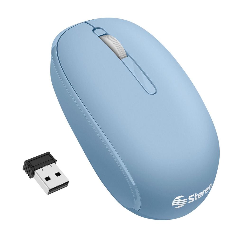 Foto 4 pulgar | Mouse Bluetooth / Rf, Multiequipo 800 Dpi Color Azul
