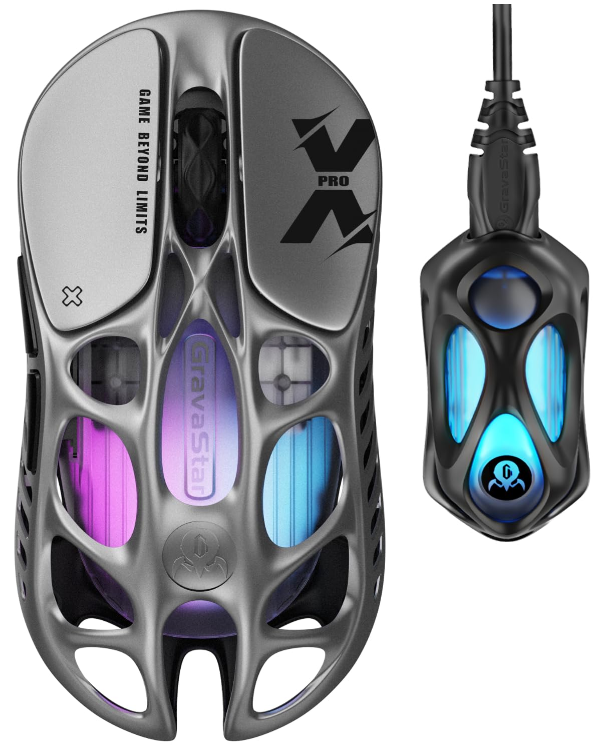 Ratón Inalámbrico Para Juegos Gravastar Mercury X Pro 32.000 Dpi - Venta Internacional.