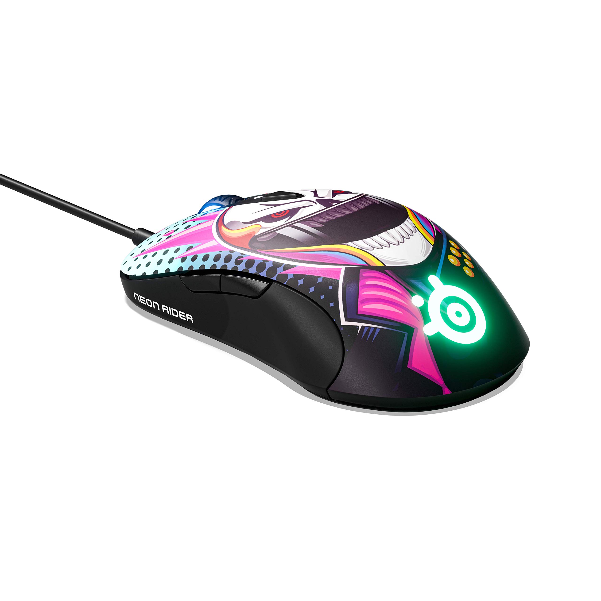 Foto 4 pulgar | Ratón Para Juegos Steelseries Sensei Ten Neon Rider Edition - Venta Internacional.