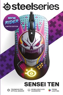 Foto 6 | Ratón Para Juegos Steelseries Sensei Ten Neon Rider Edition - Venta Internacional.