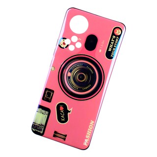 Foto 1 | Funda Triche para Huawei Nova 9 Diseño Cámara Vintage color Rosa