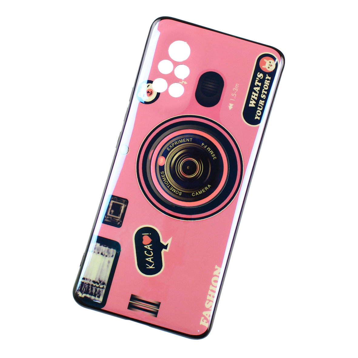 Foto 2 pulgar | Funda Triche para Huawei Nova 8 Diseño Cámara Vintage color Rosa