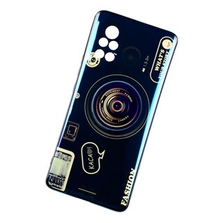 Foto 1 | Funda Triche para Huawei Nova 8 Diseño Cámara Vintage color Negro