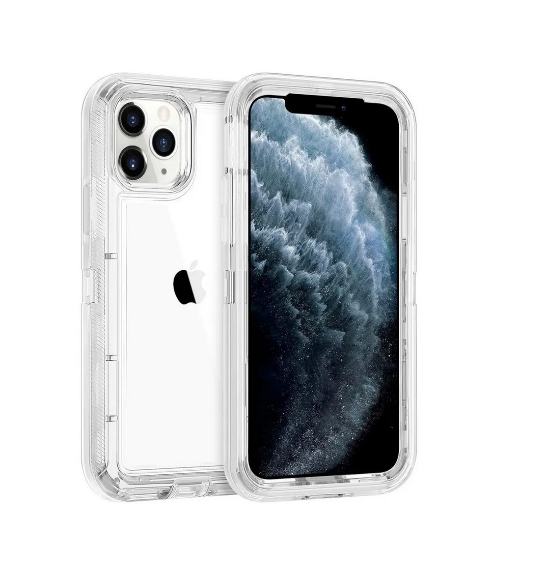 Foto 2 pulgar | Funda Case de Uso Rudo 360 para iPhone 11 Pro Max Antishock 3 en 1 Rígida y Flexible