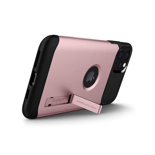 Foto 2 | Funda Spigen Slim Armor Uso Rudo color Rosa para iPhone 11 Pro