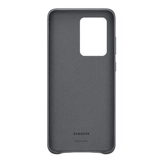 Foto 2 | Funda para S20 Ultra Samsung Leather Cover Aluminio color Gris Material Piel