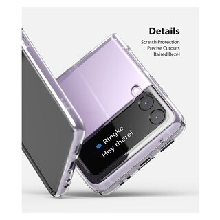 Foto 2 | Funda Galaxy Z Flip 3 Slim Ringke Elegante Transparente
