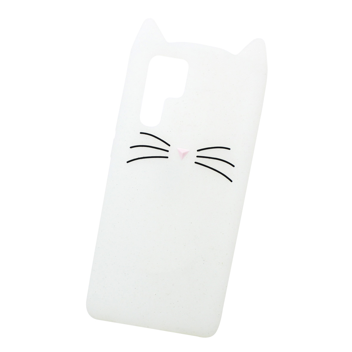 Funda Triche Diseño Botarga De Gato Bigotes Para Huawei P30 Pro Color Blanco