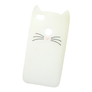 Foto 1 | Funda Triche Diseño Botarga de Gato Bigotes para Xiaomi Note 5a Prime color Blanco