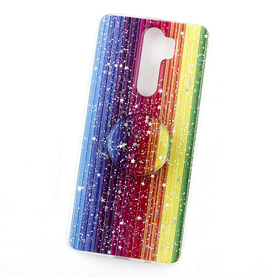 Funda Triche Multicolor con Diseño de Arcoiris para Xiaomi Redmi Note 8 Pro