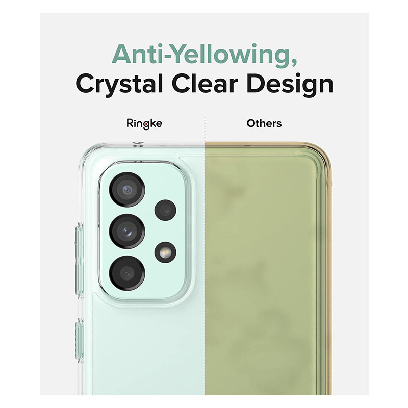 Foto 4 pulgar | Funda Ringke Fusion Ligera Transparente para Galaxy A73