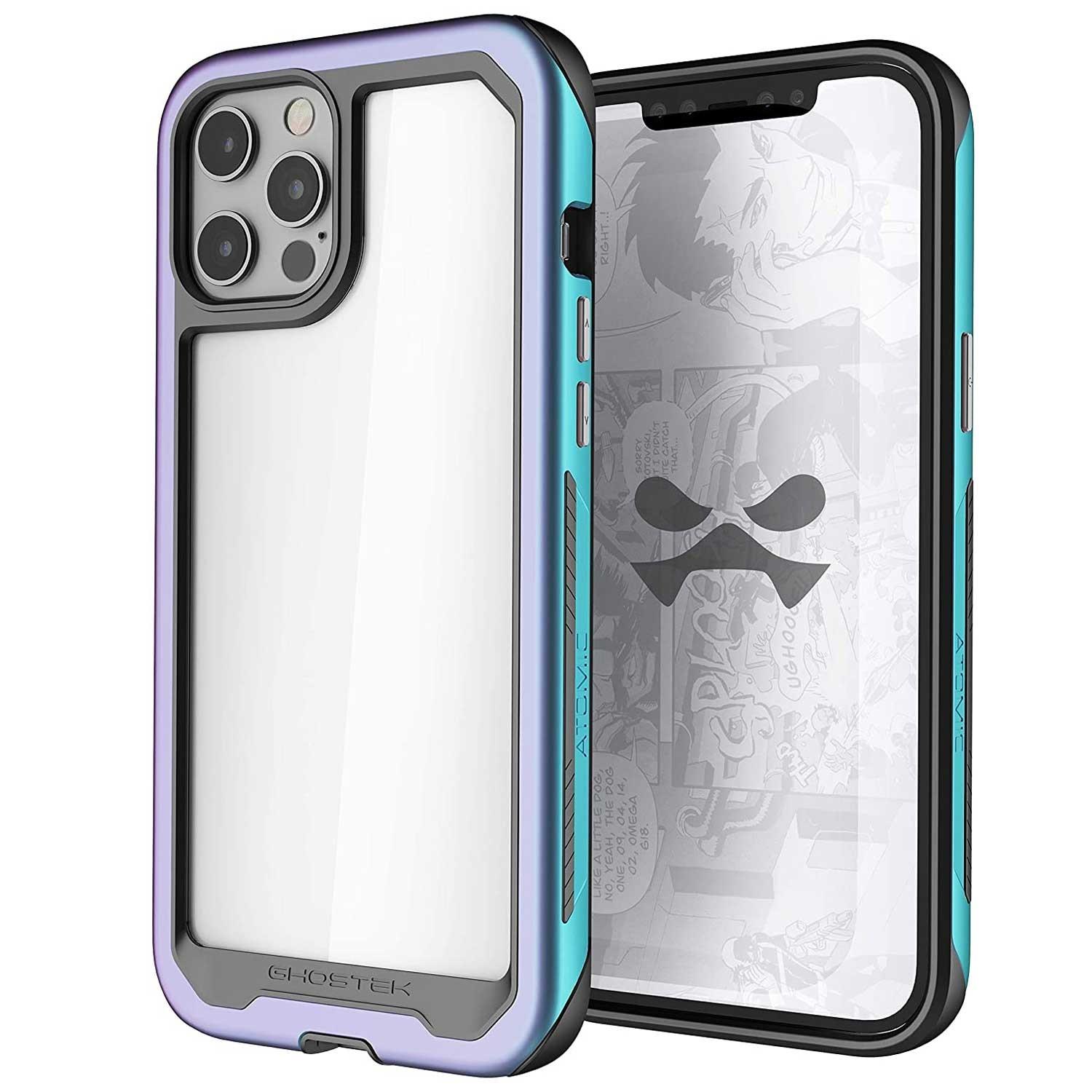 Foto 1 | Funda Ghostek Atomic para iPhone 12 Pro Max Aluminio Prismatic Transparente
