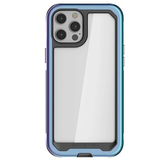 Foto 2 | Funda Ghostek Atomic para iPhone 12 Pro Max Aluminio Prismatic Transparente