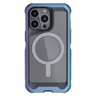 Foto 2 | Funda Ghostek Atomic para iPhone 13 Pro Aluminio Prismatic Transp Magsafe