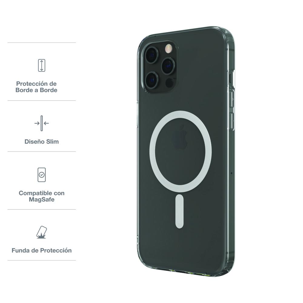 Foto 5 pulgar | Funda Ifrogz Slim Transparente para iPhone 12 Pro Max