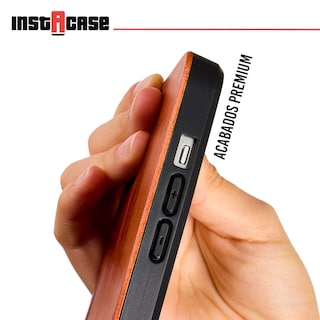 Foto 2 | Funda de Madera Rosewood para iPhone 13 Ultra Impacto Uso Rudo