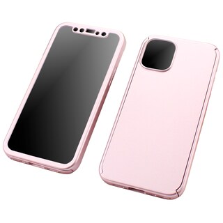 Foto 1 | Funda Triche Diseño 360° Incluye Cristal Templado para iPhone 12 / iPhone 12 Pro color Rosa
