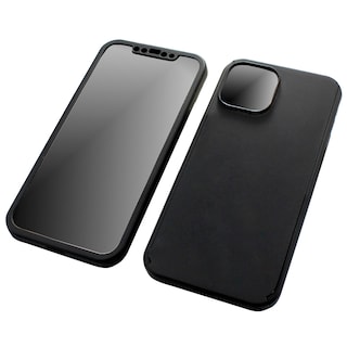 Foto 1 | Funda Triche Diseño 360° Incluye Cristal Templado para iPhone 12 / iPhone 12 Pro color Negro