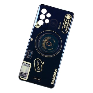 Foto 1 | Funda Triche Para Samsung Galaxy A72 Diseño Cámara Vintage Color Negro