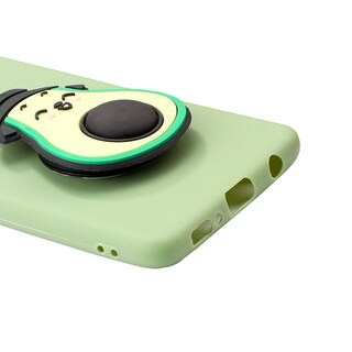 Foto 2 | Funda Triche para Samsung Galaxy S10 Plus Diseño Aguacate Sombrero Liso 2 color Verde