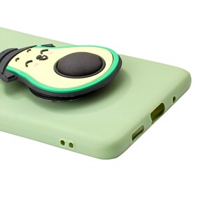 Foto 2 | Funda Triche para Samsung Galaxy S20 Plus Diseño Aguacate Sombrero Liso 2 color Verde