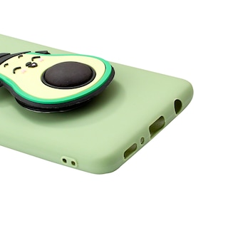 Foto 2 | Funda Triche para Samsung Galaxy A31 Diseño Aguacate Sombrero Liso 2 color Verde
