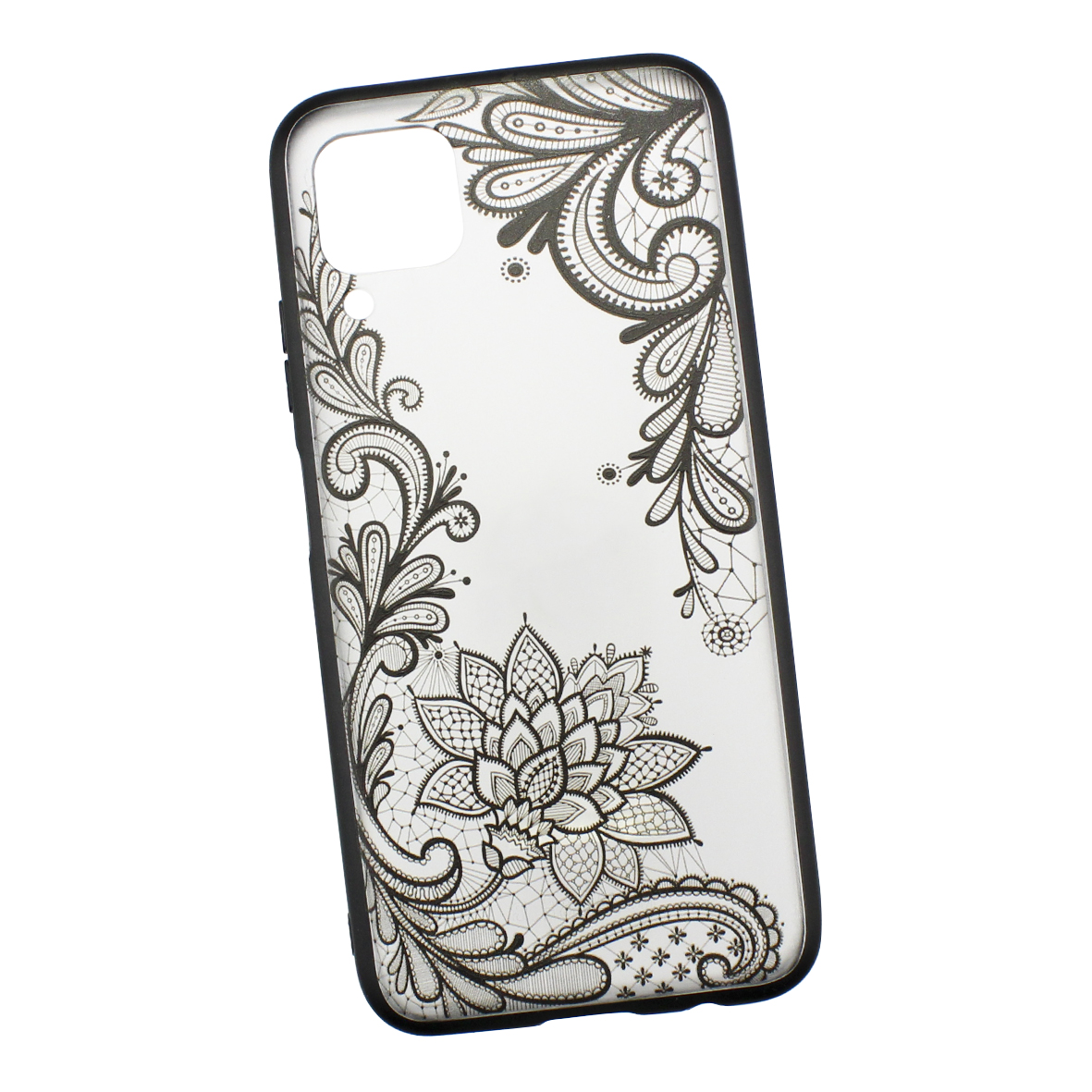 Foto 2 pulgar | Funda Triche Para Huawei P40 Lite Diseño Encaje Color Negro