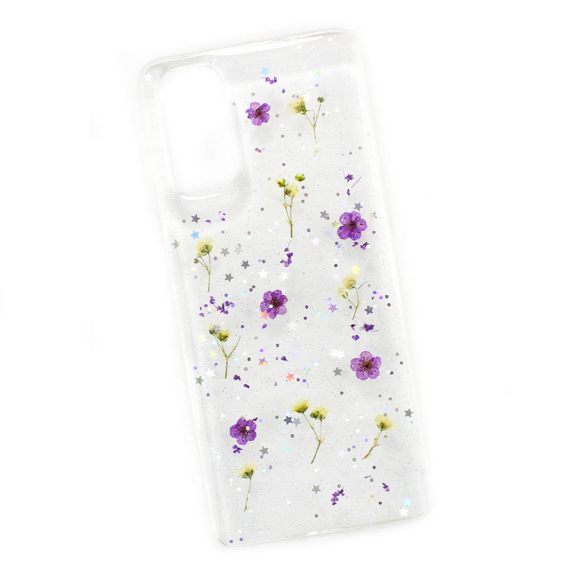Foto 2 pulgar | Funda Triche para Samsung Galaxy S20 Diseño Flores Naturales Transparente