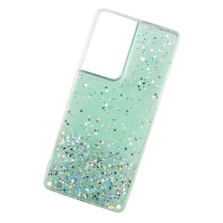 Foto 1 | Funda Triche Diseño Brillos Estrellas color Verde para Samsung Galaxy S21 Ultra