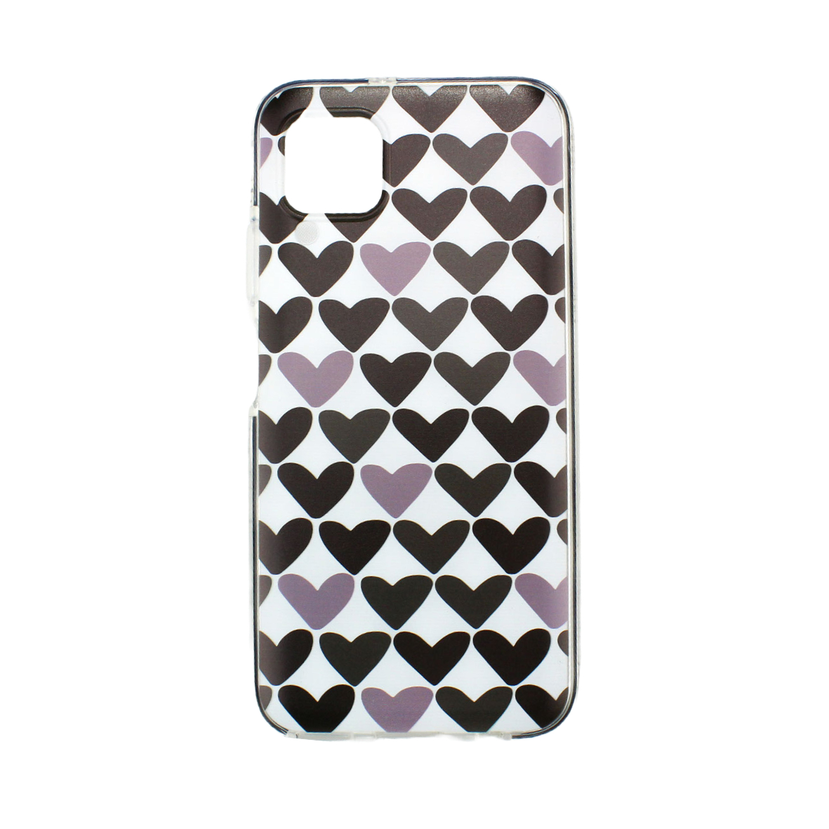 Funda Triche para Huawei P40 Lite Diseño Corazones Negros