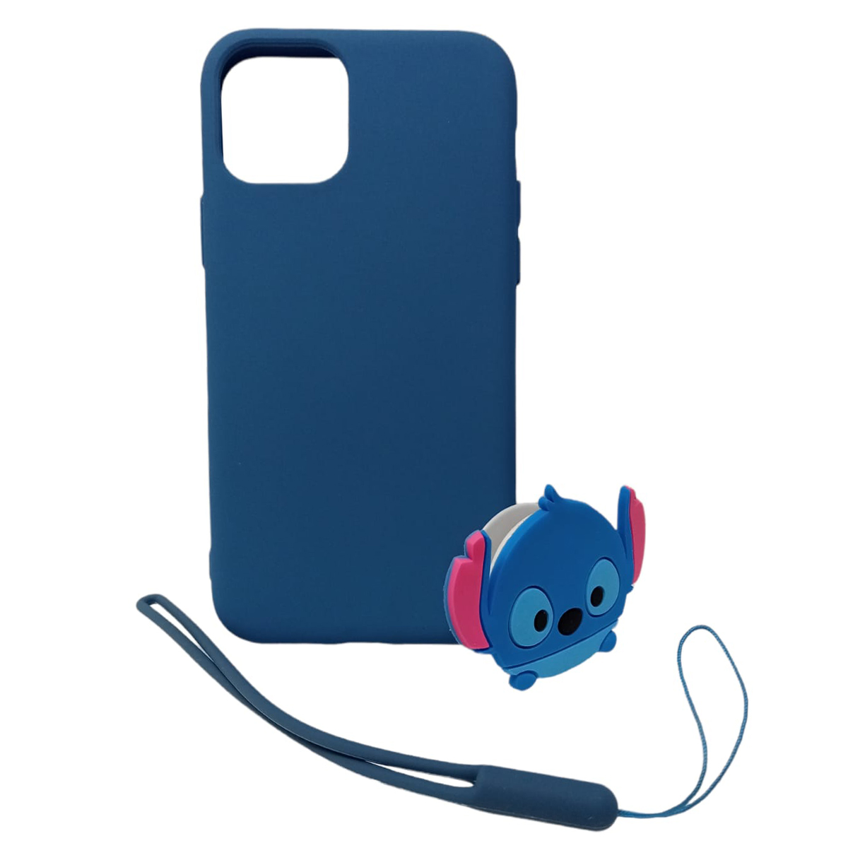Foto 2 pulgar | Funda Para iPhone 11 Pro Case Correa Diseño 3d Stitch Con Cristal