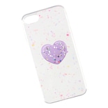 Funda Triche para iPhone 7 iPhone 8 iPhone Se 2020 Diseño Glitter + So color Lila